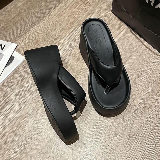 Platform Flip-Flops Wedge