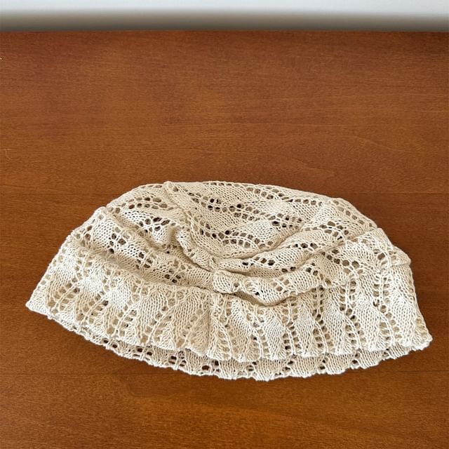 Slouch Lace Beanie