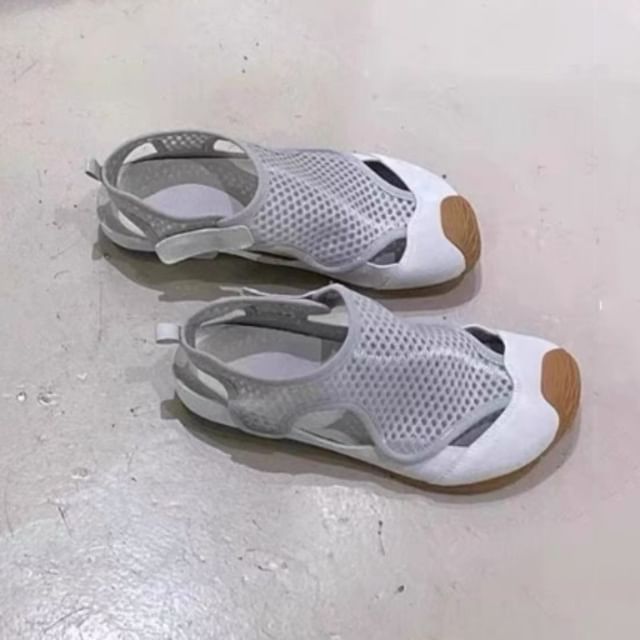 Slip-Ons Fishnet Panel Cutout