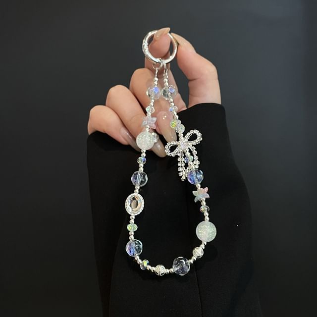 Phone with Pad Bead Lanyard