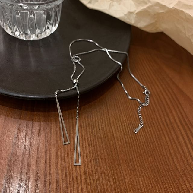 Necklace Pendant Triangle