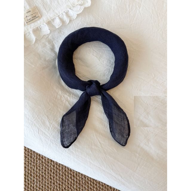 Neckerchief Sheer