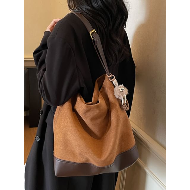 Tote Bag Suede Faux