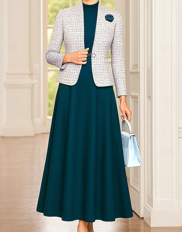 the Sets Piece Two Formal of Elegant Dress Bride Mother