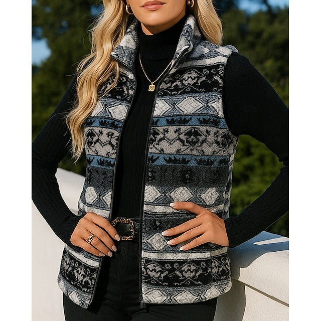 Women's Winter Coat Winter Vest Polar Fleece Vest