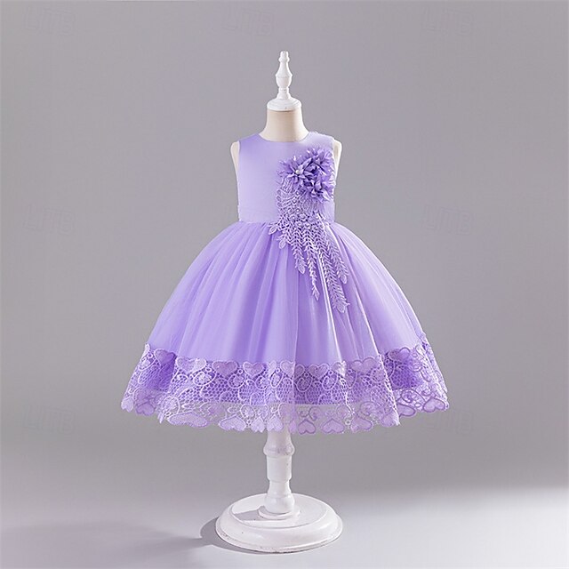 Girl Kid's Princess Dress Girls' Flower