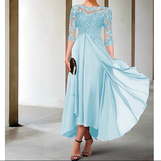 Elegant Bride Dress of Wedding Mother the Guest A-Line Size Plus