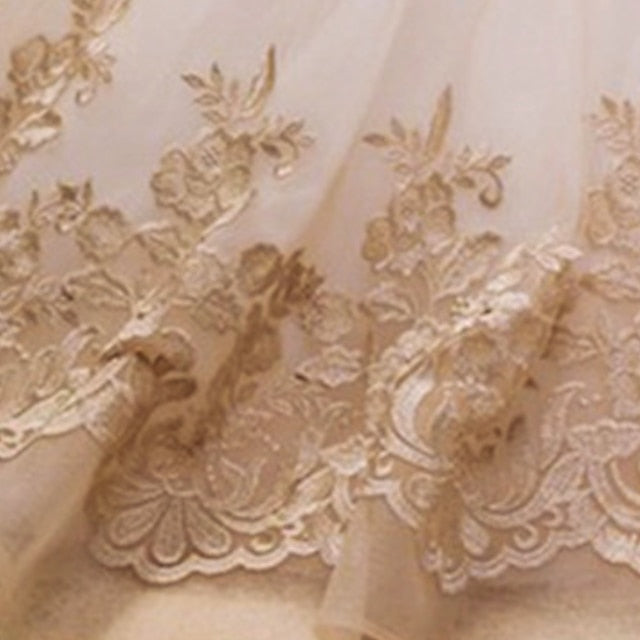 Flower Girls' Girl Floral Dress Solid Colored Kids