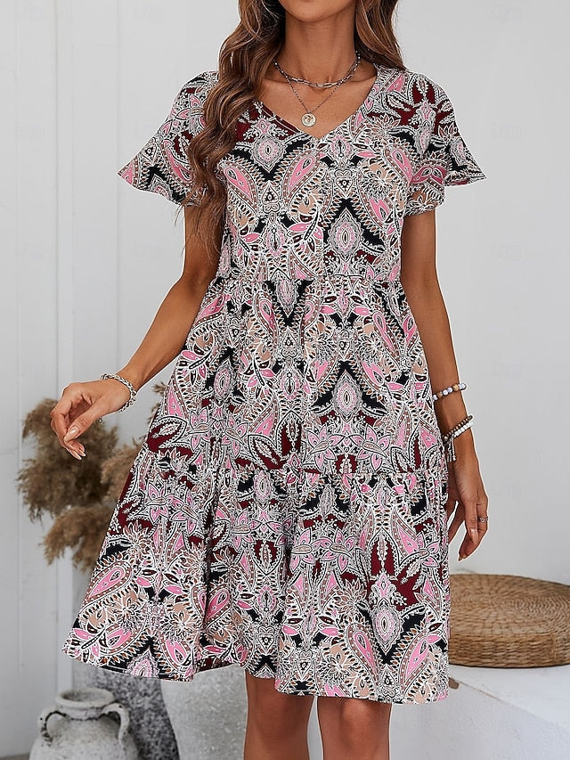 Women's Mini Dress Petite Dress Casual Dress A Line Dress