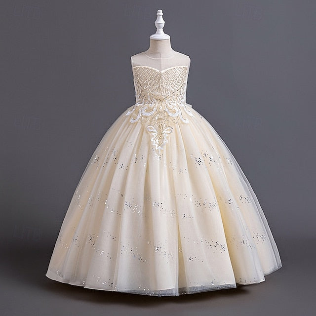 Girl Kid's Dress Girls' Flower Princess