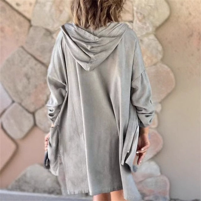 Women's Casual Jacket Hoodie Jacket Comfortable Breathable
