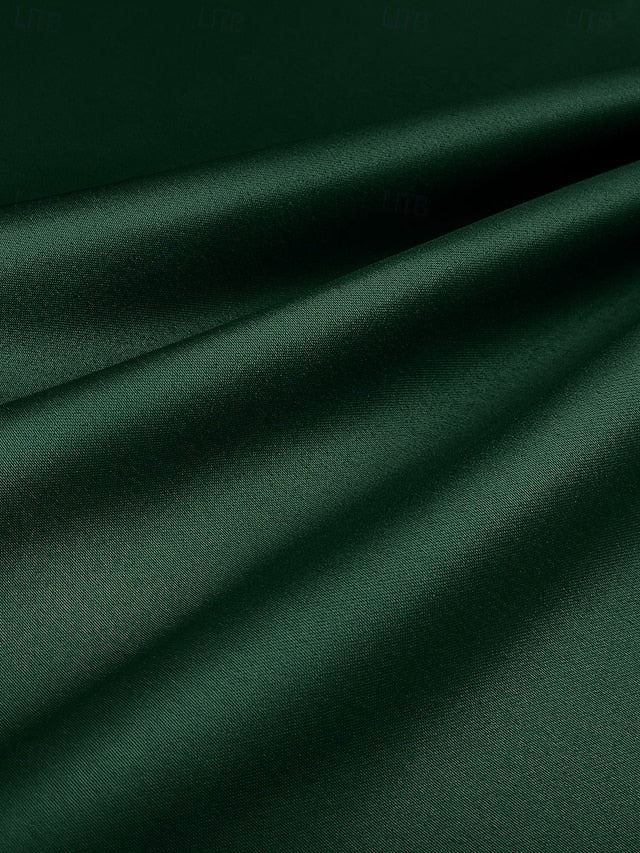 Formal Brush Elegant Gown Train Dress A-Line Sweep Evening /