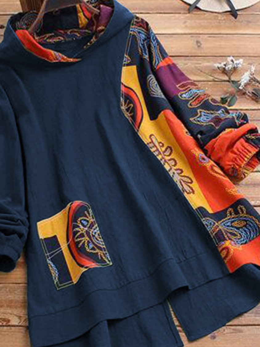 Haut à manches longues en coton GA51