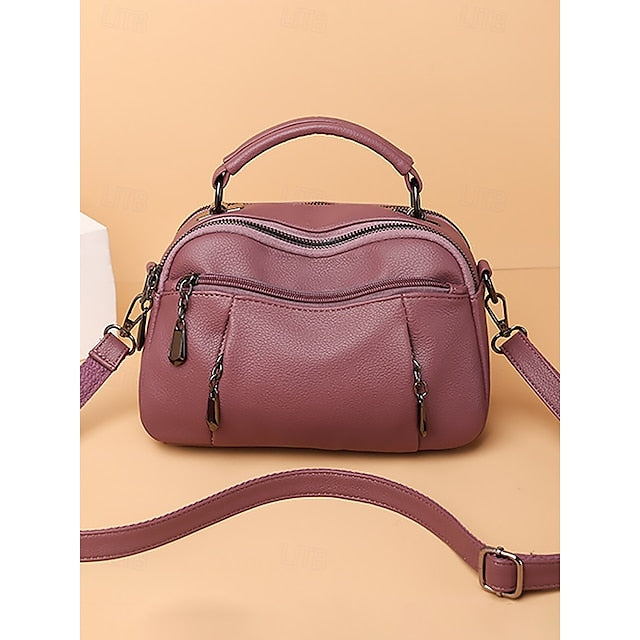 Women's Crossbody Faux Bag Leather