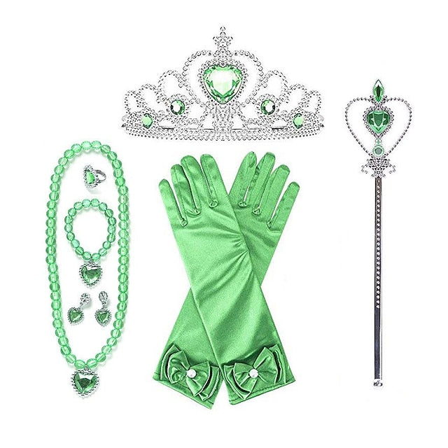 Tinker Flower Girl Tiana Dress Theme Fairytale Princess Bell