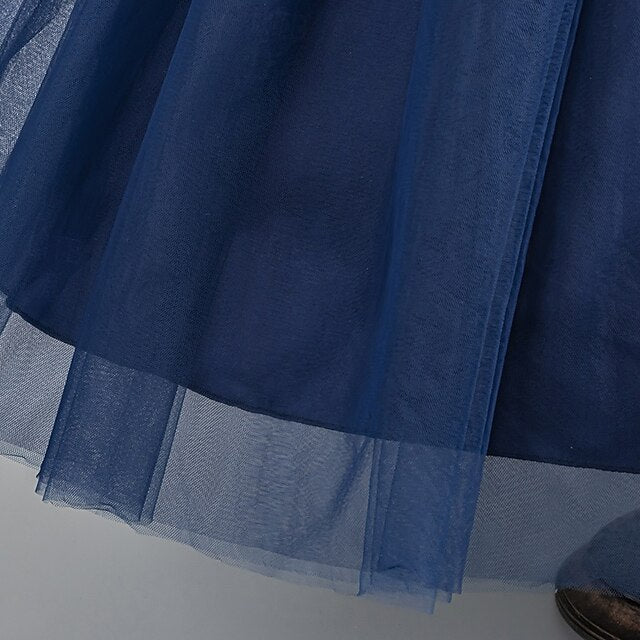 Dress Sleeveless Party Wedding Girls' Kids Special Floral