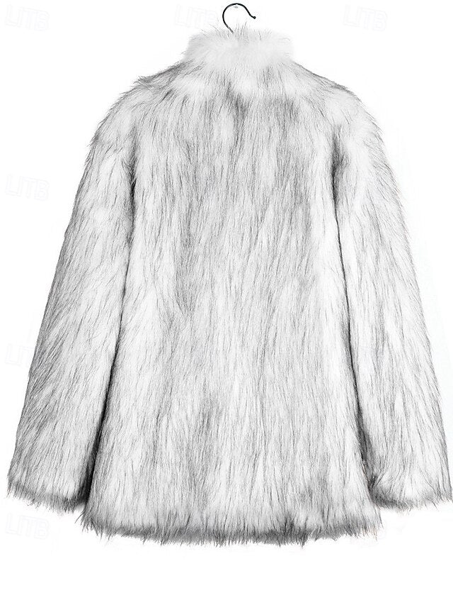 Warm Comfortable Faux Coat Furs Women's Fur
