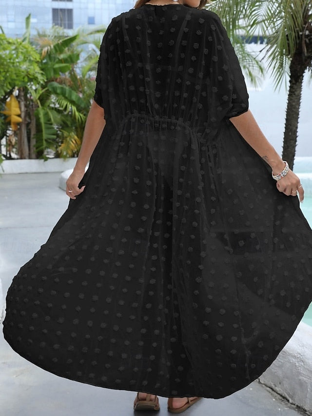 Women's Swimwear Cover Up Swim Dress Rash Guard Swimsuit