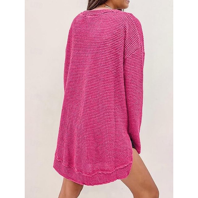 Women's T-Shirt Solid Color Plain Daily Stylish Casual