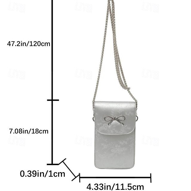 Phone Women's Crossbody PU Bag Mobile Daily Leather