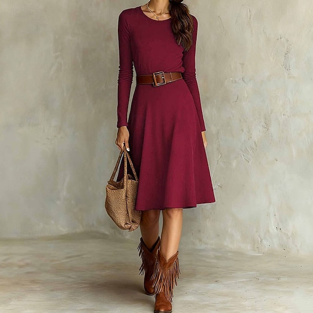 Women's Long Dress Maxi Dress Black Dress Casual Dress