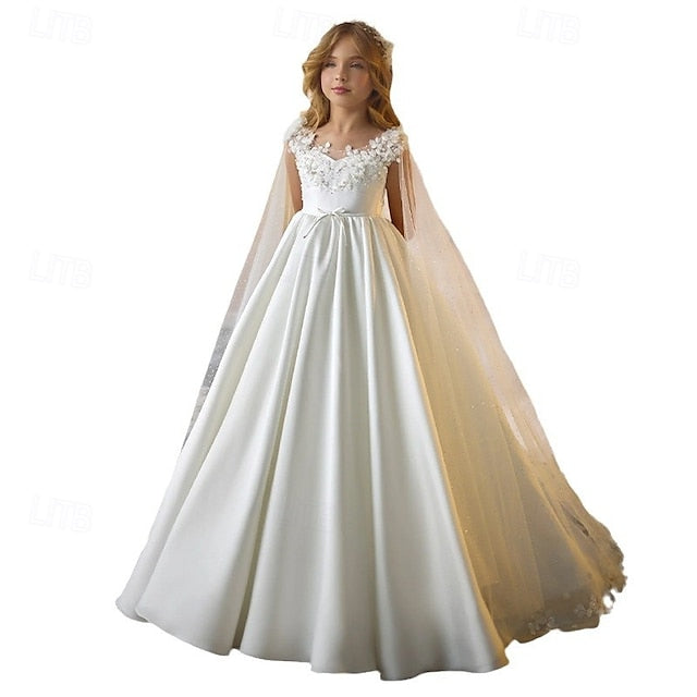 First Flower Girl Girls' Communion Dress Formal