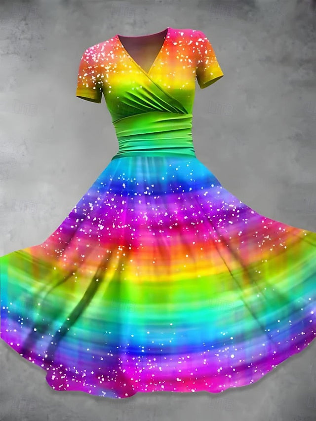 Women's Midi Dress A Line Dress Summer Dress Fit And Flare