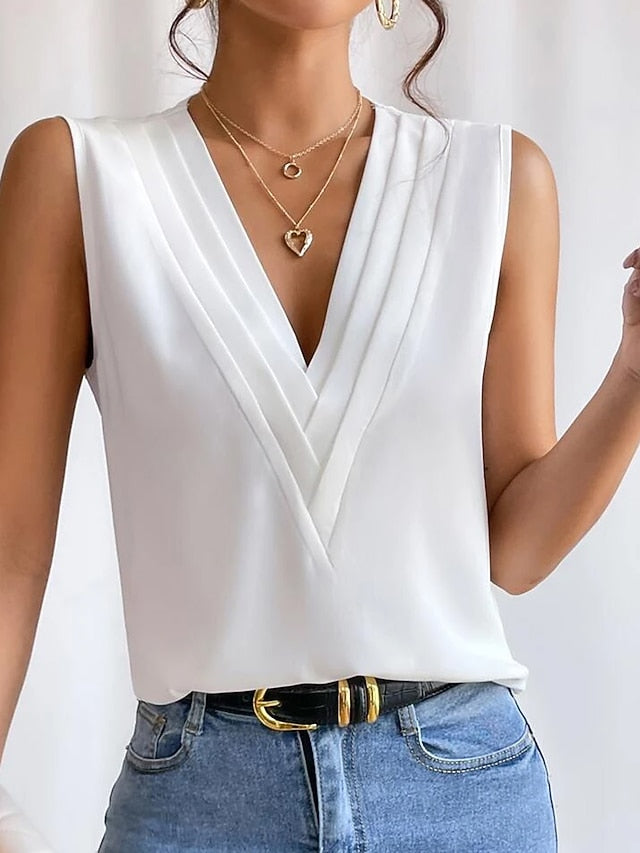 Women's Camisole Tank Top Elegant Vintage Fashion