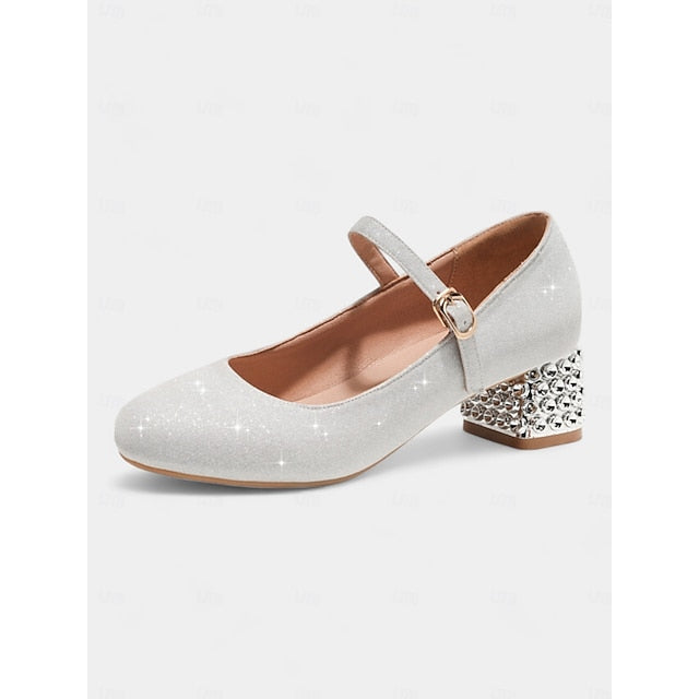 Dance Shoes Glitter Jane Girls' Women's and Mary with