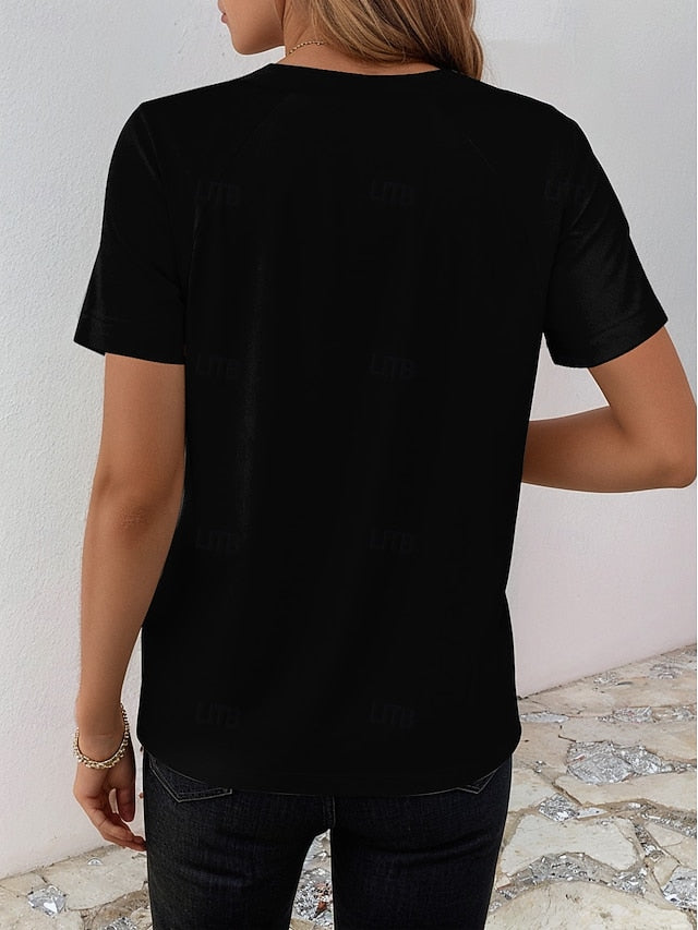 Women's T Shirt Skulls Graphic Skeleton Stylish Casual
