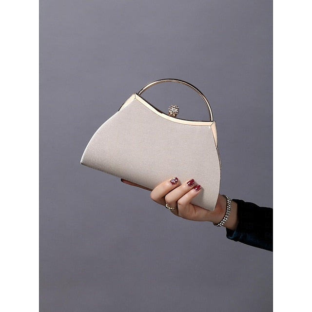 Blue Navy – Evening Elegant Clutch Women's Pleated Velvet