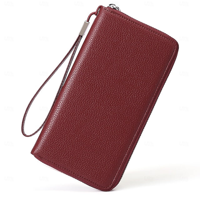 Leather Bag Outdoor Mobile Wallet Daily Women's Phone PU