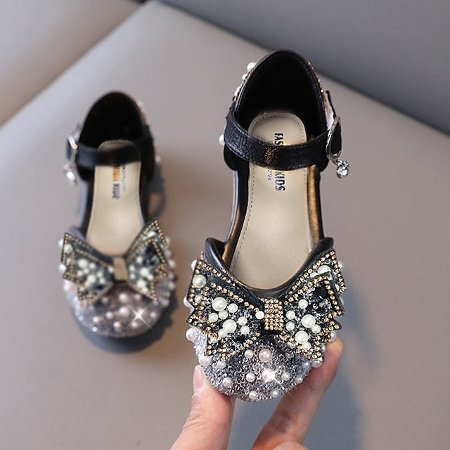 Rubber Lolita Shoes Flats Girls' PU Daily Glitters