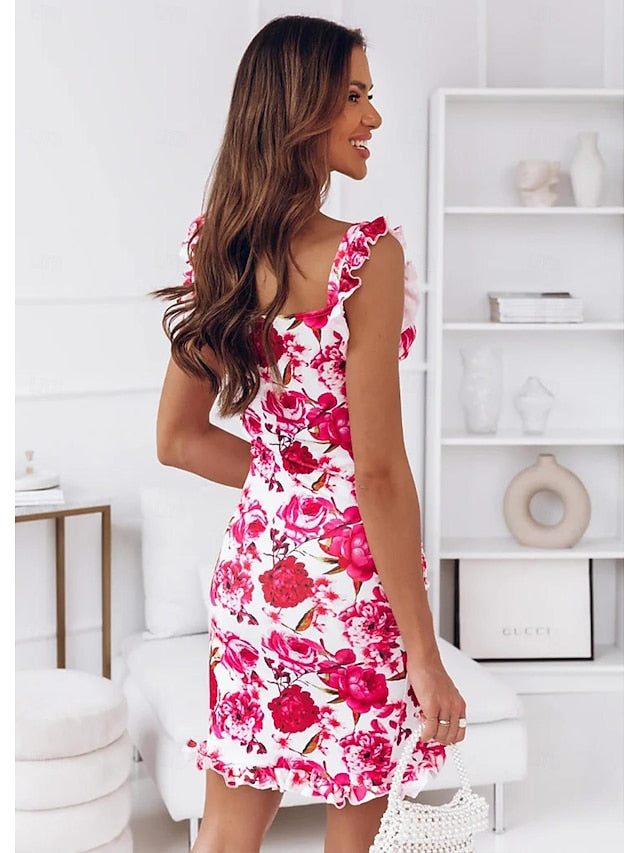 Women's Normal Midi Dress Bodycon Summer Dress Elegant