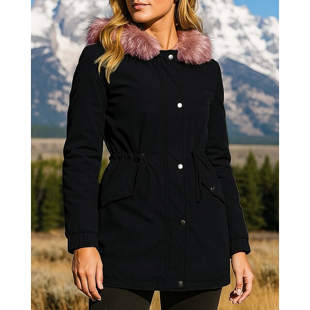 Women's Hiking Jacket Fleece Jacket Winter Coat Thermal