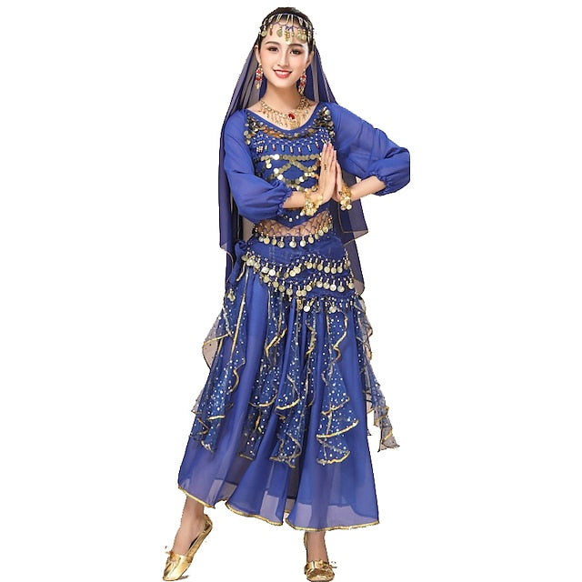 Women's Belly Dance Costume Indian Indian Girl Masquerade