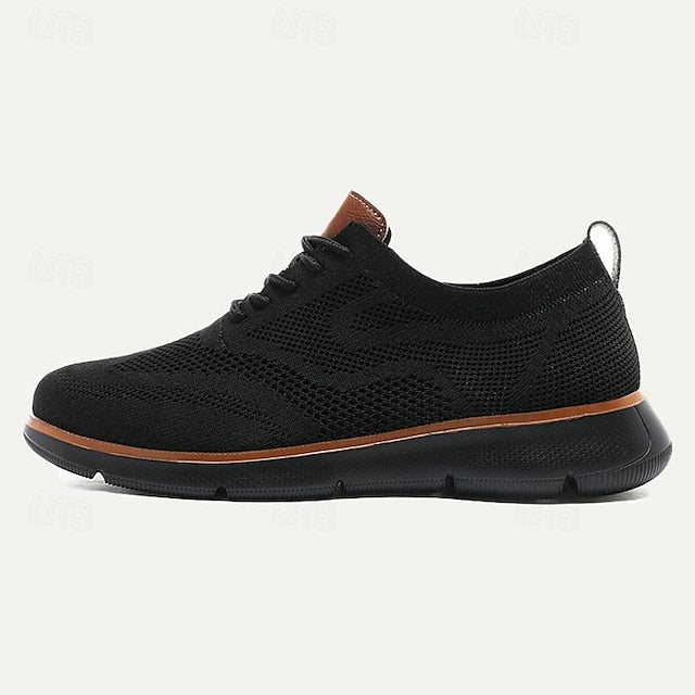 Knit Lightweight Casual Breathable - Walking Men's Sneakers