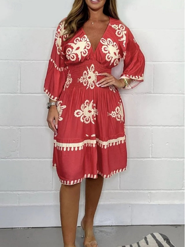 Women's Midi Dress Casual Dress Boho Chic Dresses Boho