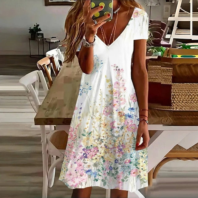 Women's Mini Dress Casual Dress Summer Dress Fashion Modern