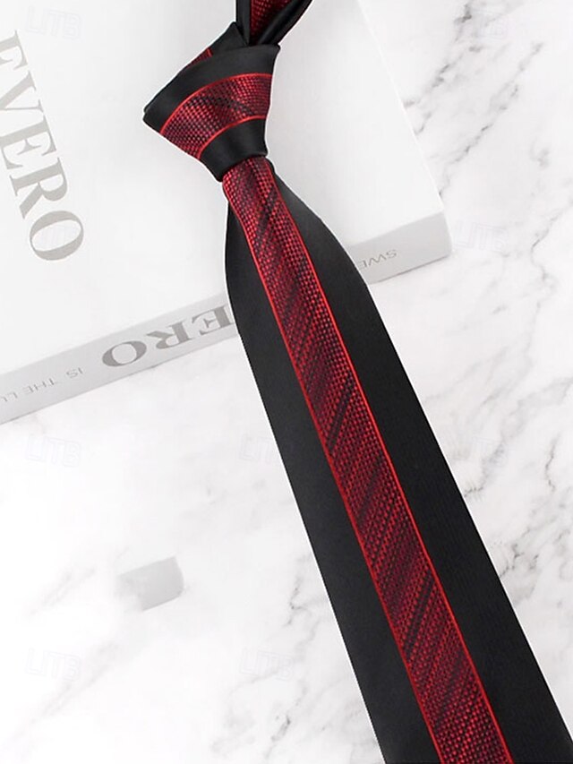 Polyester Necktie Classic Pattern Men's with