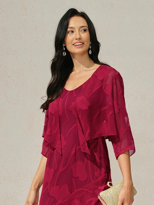 Women's Shrugs Solid Color Elegant Stylish Casual 3/4