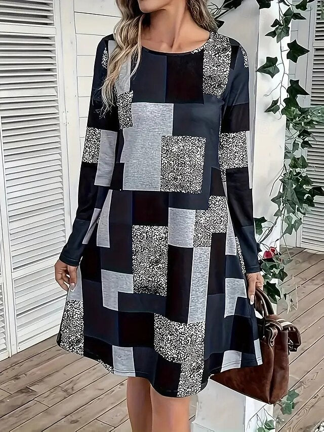 Women's Mini Dress Sheath Dress A Line Dress Fit And Flare
