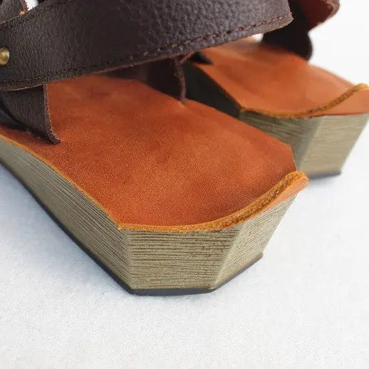 Summer Vintage Flat Sandals Slingback Ada Fashion