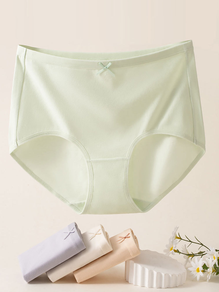 Underwear Color 6 Cotton Pure Pieces Women Summer