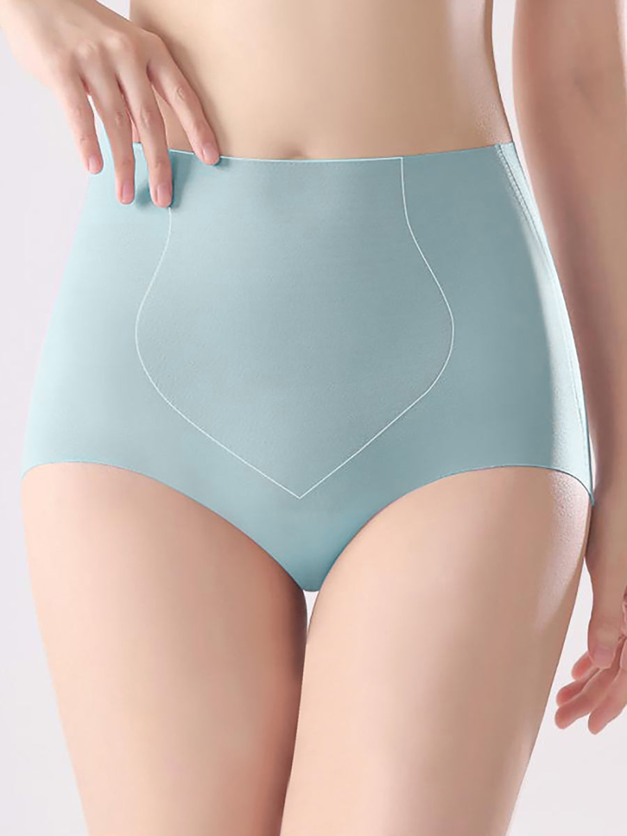 High Waist Pieces Underwear 6 Summer Women Color Pure