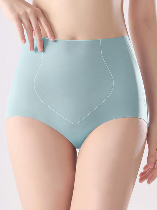 High Waist Pieces Underwear 6 Summer Women Color Pure