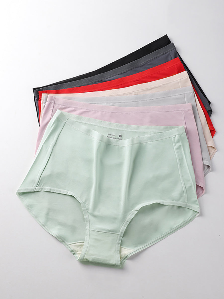 Women Pieces Casual High 4 Waist Summer Underwear