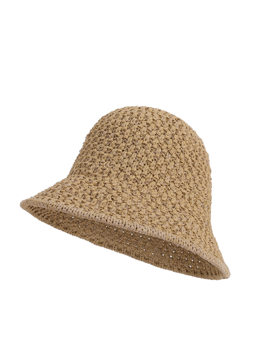 Summer Sunproof Women Casual Weave Hat