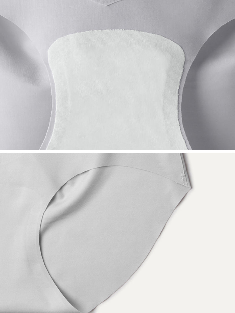 High Waist Pieces Underwear 6 Summer Women Color Pure