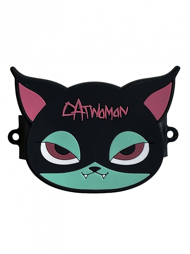 Black Pink Clip Back Gothic Green Phone and Cat Mobile